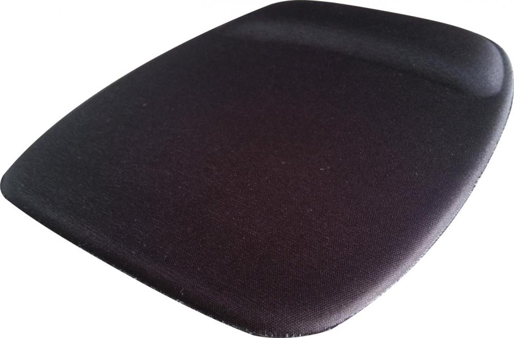 Mousepad Mouse Pad com Apoio Ergonômico sem Impressão com Tecido Preto