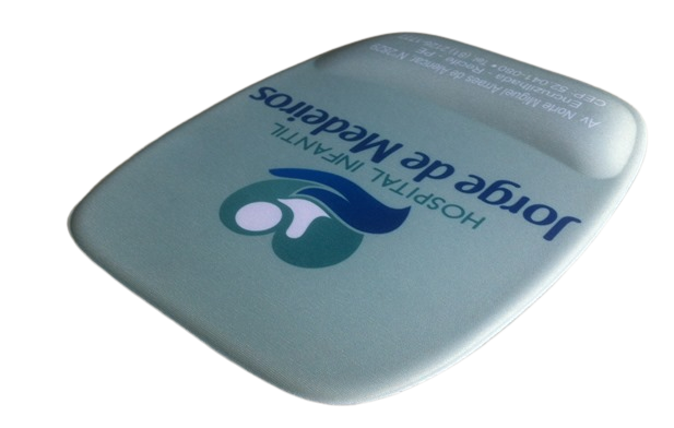 Mousepad Mouse Pad com Apoio Ergonômico Personalizado Tecido Sublimação  - 4