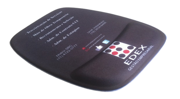 Mousepad Mouse Pad com Apoio Ergonômico Personalizado Tecido Sublimação  - 5