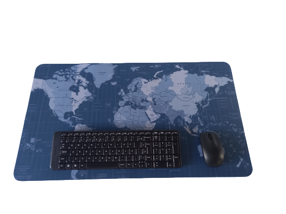 Mouse Pad Mapa Mundi 40,0x70,0cm  - 3