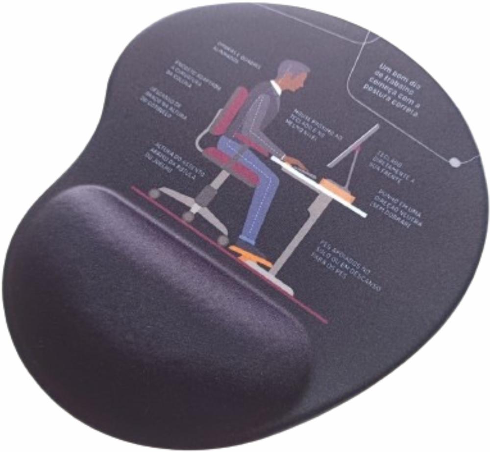 Mouse Pad Ergonômico em Tecido Personalizado